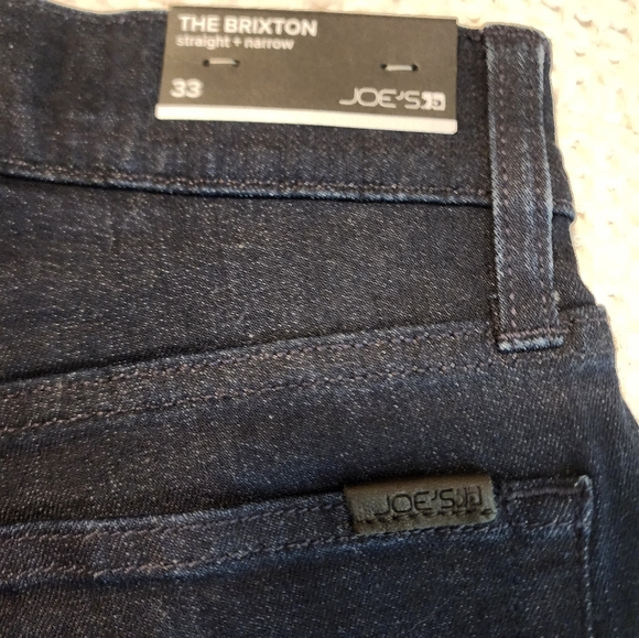 Joes's Brixton Straight & Narrow Women's Dark Wash Jeans NWT $198 Sz 33 Luxury - Picture 10 of 11